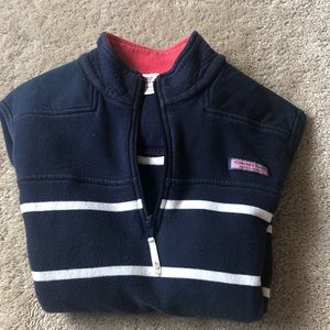 Vineyard Vines 1/4 zip shep shirt